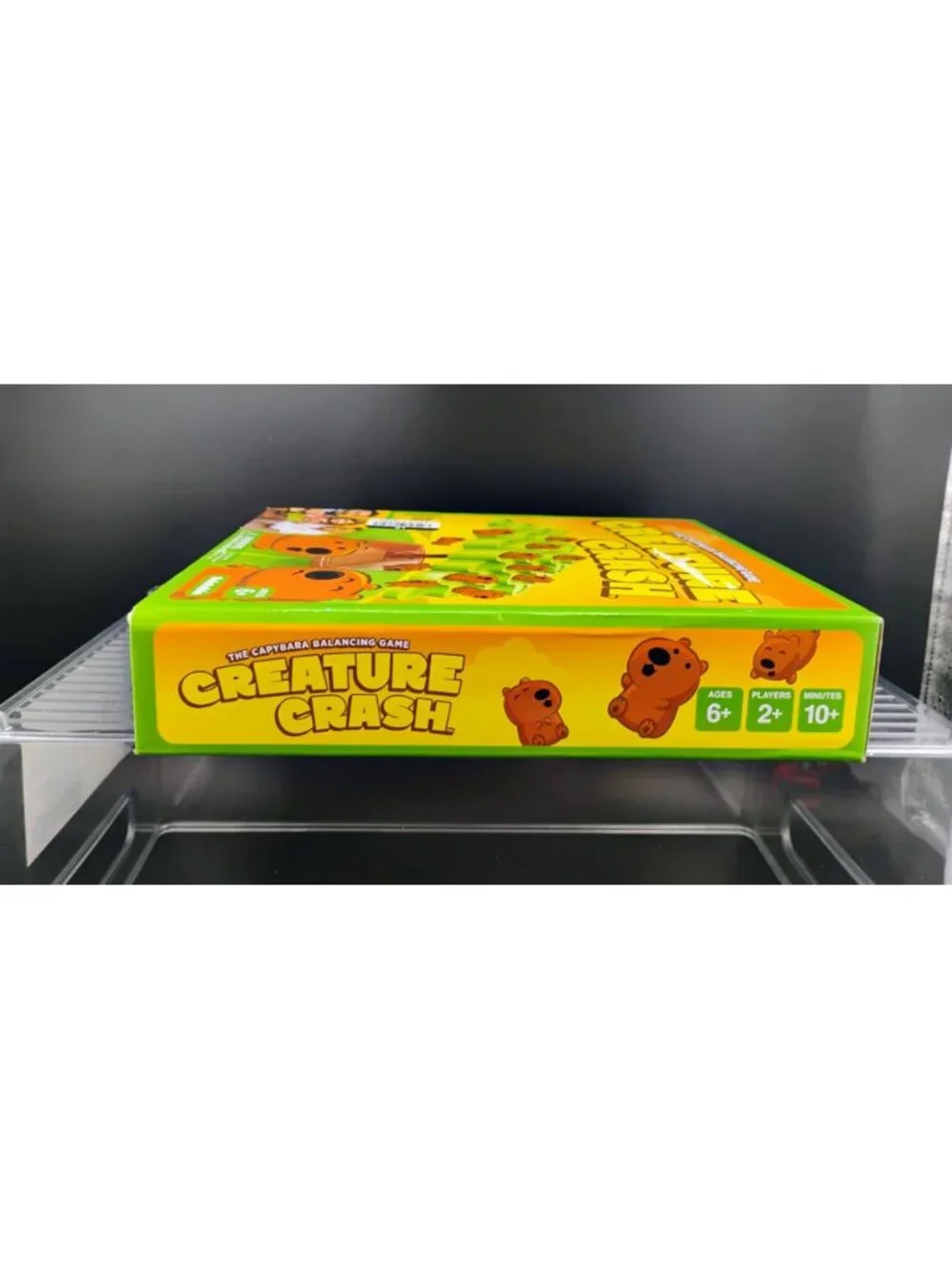 Creature Crash Capybara Balancing Game For Ages 6+ Fun Strategy